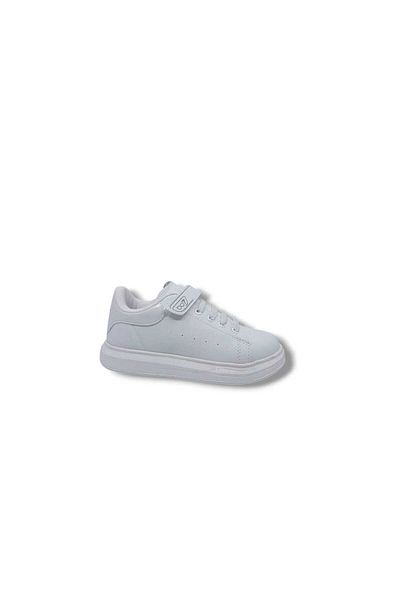 Zerhan BestOf 150 Pantofi sport casual pentru copii, alb, cu velcro, talpă groasă