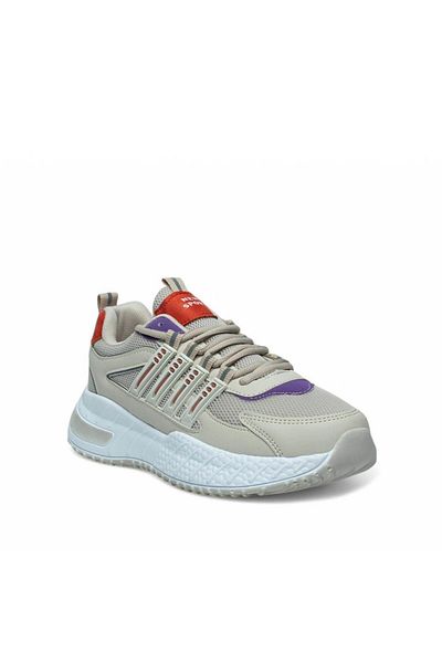 Tuğba Ortopedi 7615 Young Sand/Purple Comfortable Sneaker