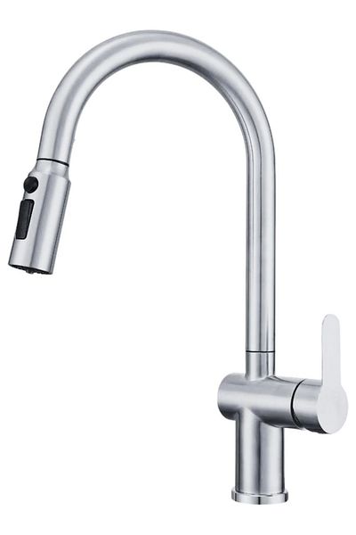 FLEKO Riva Chrome Scala Spiral Purification Faucet
