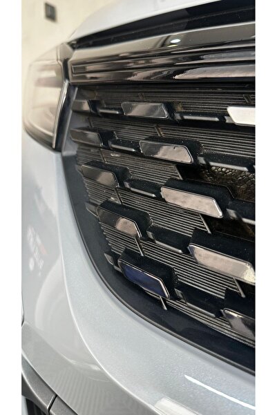 CLIO Ön Panjur Stıcker Set Parlak Siyah