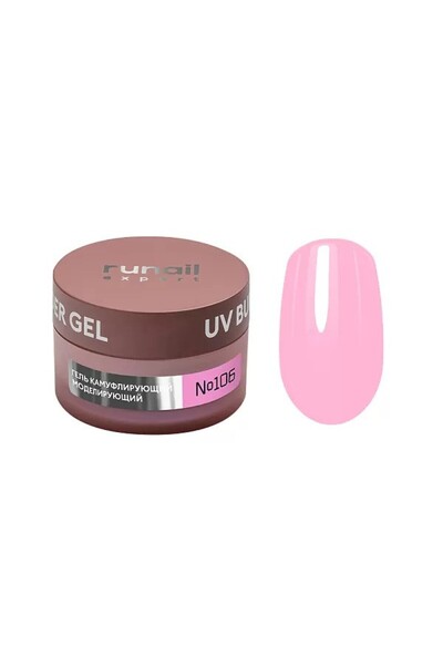 RUNAIL Expert Protez Tırnak Jeli UV Gel Açık Pembe 15Gr. 106