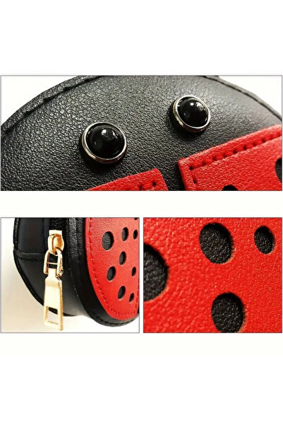 darko Ladybug Bag Red Black Girl Child Baby Girl Tiny Child Shoulder Bag