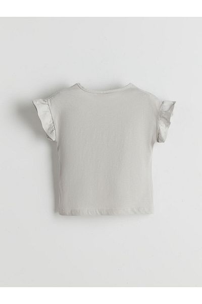 LC Waikiki New Season Crew Neck Basic Baby Girl T-Shirt - S5Li60Z1