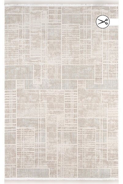 ATLAS HALI Atlas Halı Joli Gj03a Hav Toz Vermeyen Yumuşak Dokulu Etnik Desenlere Sahip Modern Halı