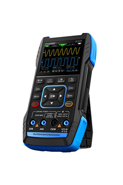 FNIRSI 2c53t El Tipi 3'ü 1 Arada Osiloskop Multimetre Sinyal Jeneratörü