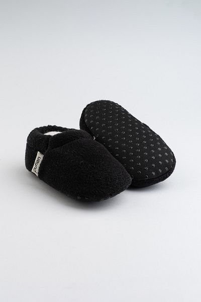 pufien Anti-Sweat Booties - First Step Home Shoes with Lined Anti-Slip Soles