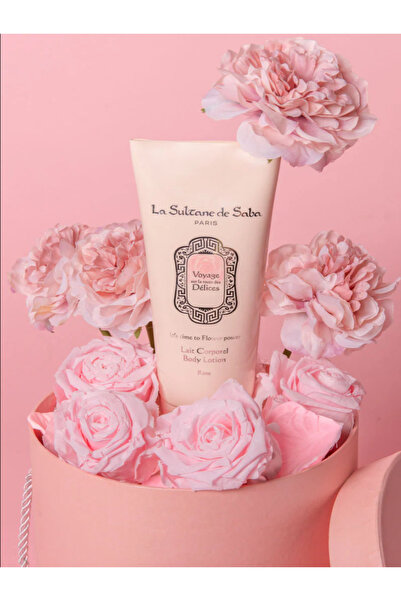 La Sultane de Saba فوياج ديليس لوشن مرطب للجسم 200 مل - وردي