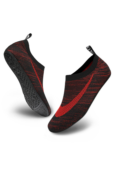 Choice 38 Red Quick Drying Water Shoes Non-Slip Creek Shoes Summer Aqua Beach Sandal Flat Shoe Seaside Slip