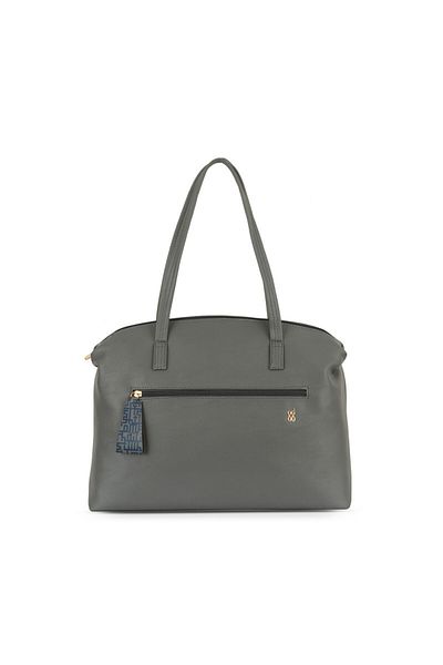 Baggit Womens Lxe Clumpy M 3T5 Bowling Bag- Grey