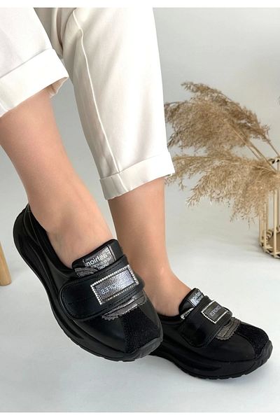 Erbilden Lilay Black Skin Sports Shoes