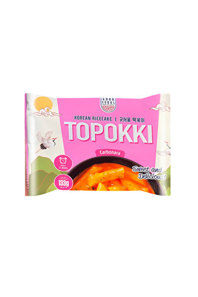 Topokki Korean Ricecake Carbonara 133g