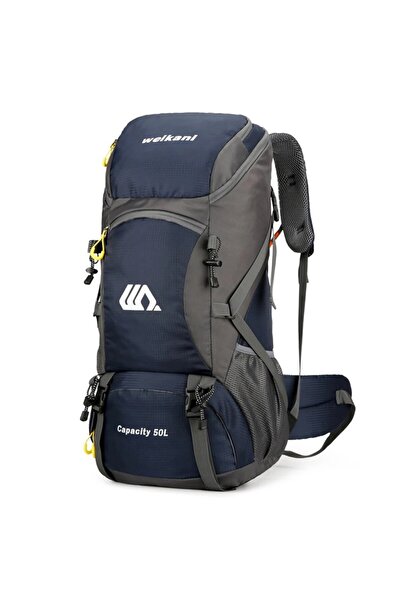 Choice حقيبة ظهر زرقاء عالية السعة متعددة الوظائف للمشي لمسافات طويلة للرجال ...