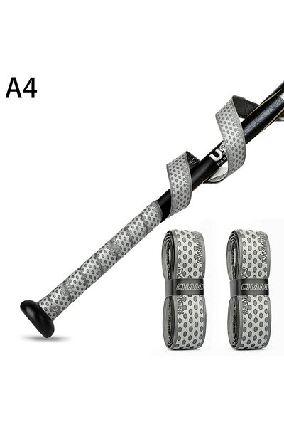 Gmarty A4 PU Baseball Bat Tapes Wrap 1.75mm ShockAbsorption Multicolor Anti-slip Sport Accessoriess Bockey