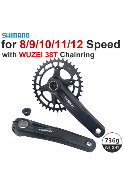 Choice مجموعة مرفقات الدراجة الجبلية WUZEI 38T Shimano Deore SLX MT510 بسرعات...