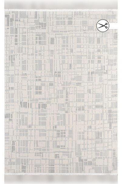 ATLAS HALI Atlas Halı Joli Gj08a Hav Toz Vermeyen Yumuşak Dokulu Etnik Desenl...