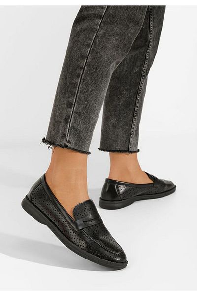 B T Shoes Mocasini dama Valtera negri