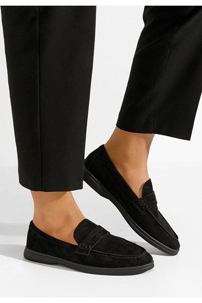B T Shoes Mocasini dama Maceira V2 negri