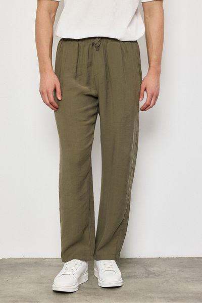 İLKCET MODA Ανδρικό παντελόνι Modal Fabric Oversize