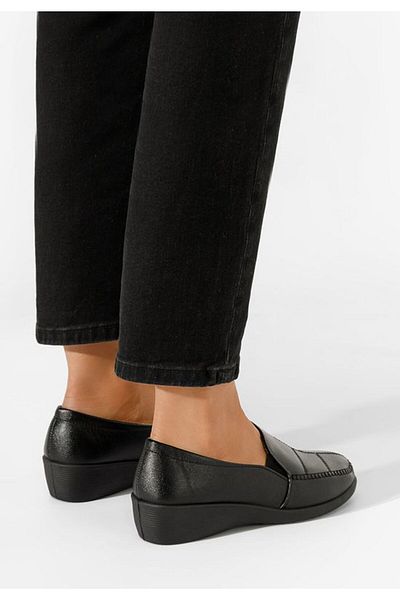 B T Shoes Mocasini dama Laurentina negri