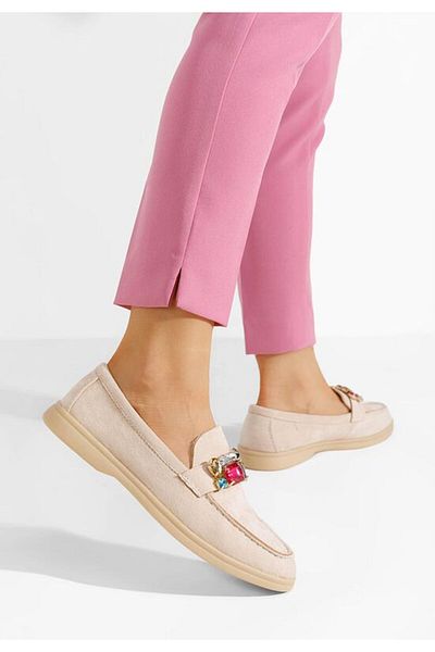 B T Shoes Mocasini dama eleganti Maceira V9 bej
