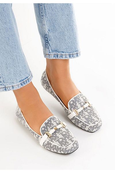 B T Shoes Mocasini dama Vallerano albi