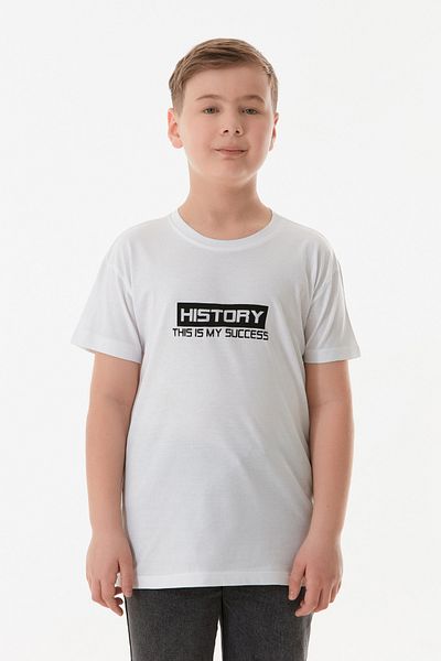 Fulla Moda Μπλουζάκι για αγόρι με στάμπα 100% βαμβακερό