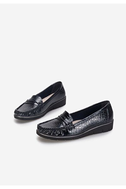 B T Shoes Mocasini dama Asinia albastri