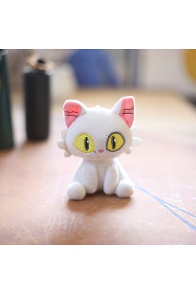 Choice 1pcs Kawaii Suzume No Tojimari Daijin Cat Keychain Figure Anime Action Figure Desktop Doll Collectio