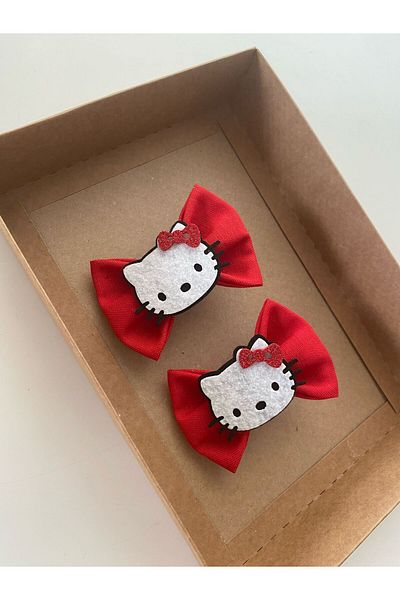 Hello Kitty Red Buckle Set of 2
