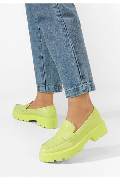 B T Shoes Mocasini dama verzi Artea