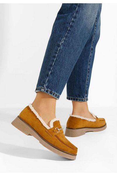 B T Shoes Mocasini dama Danissa camel