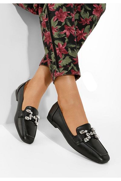 B T Shoes Mocasini dama eleganti Anzia V2 negri