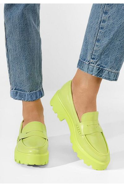 B T Shoes Mocasini dama verzi Artea