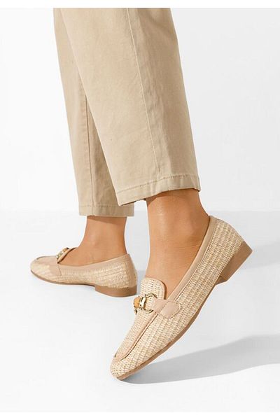 B T Shoes Mocasini dama Estova bej