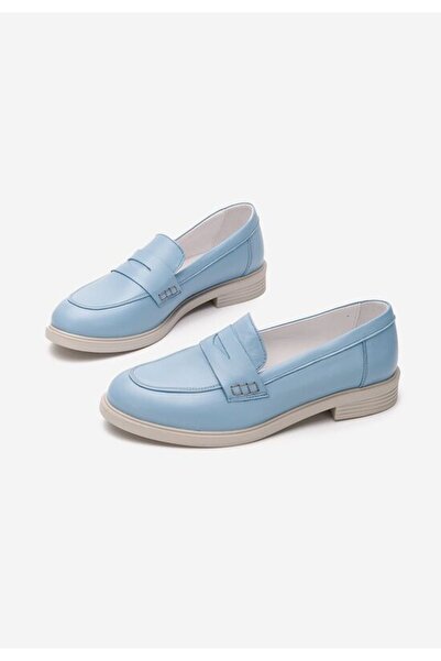 B T Shoes Mocasini dama Zalaya bleu