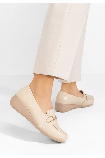 B T Shoes Mocasini dama Derina bej