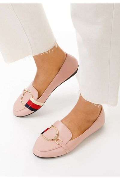 B T Shoes Mocasini dama roz Elvira