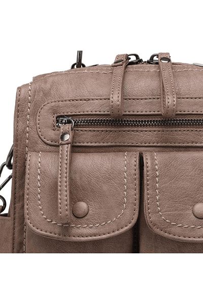 Galat 21K Barcelona Durable Rölaks Wash Leather Γυναικεία τσάντα ώμου & πλάτης & χειρός 1917