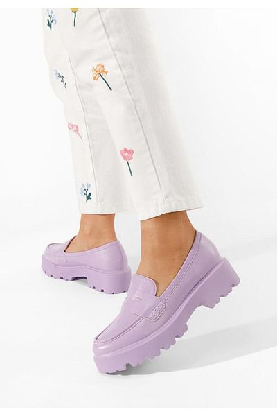 B T Shoes Mocasini dama Artea mov