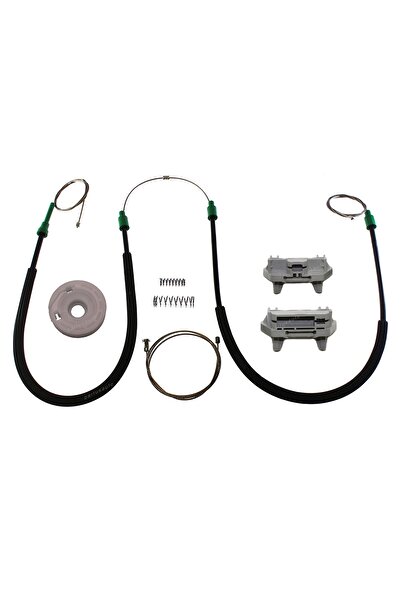 partus Ford Focus 1 Coupe 1998-2005 Uyumlu Ön Sağ Cam Krikosu Teli Tamir Seti...