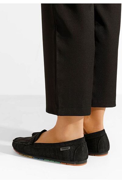 B T Shoes Mocasini dama Tamina negri
