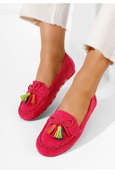 B T Shoes Mocasini dama Prestia fucsia