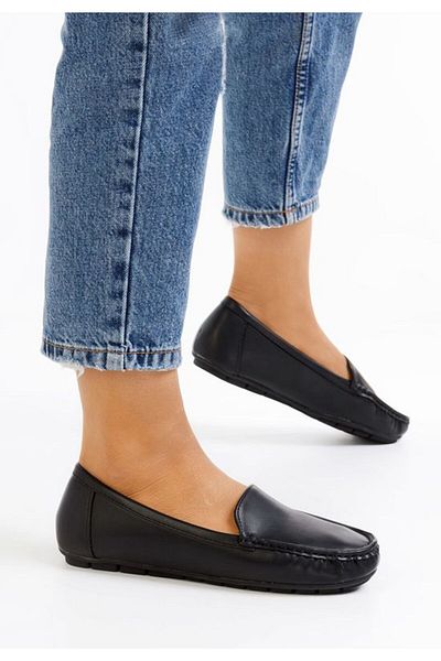 B T Shoes Mocasini dama Siena negri