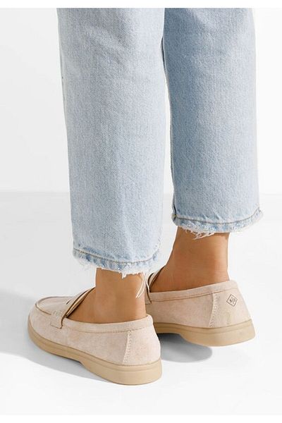 B T Shoes Mocasini dama Maceira V2 bej