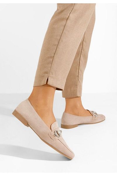 B T Shoes Mocasini dama eleganti Venea bej