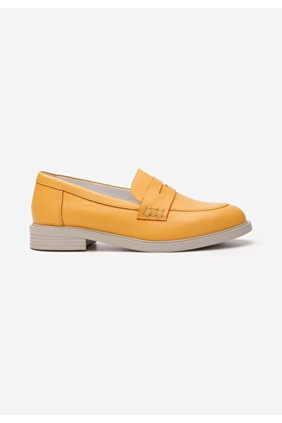 B T Shoes Loafers dama Zalaya galbeni