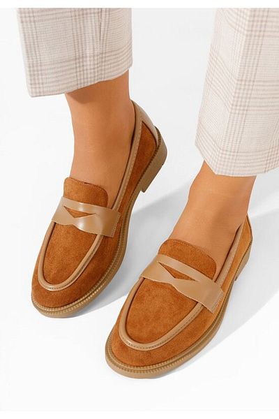 B T Shoes Mocasini dama Canberra V2 camel