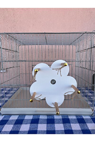 Paks Pet Rotatable Bird Perch,Stress Perch,Bird Toy,Premium Parrot Toy