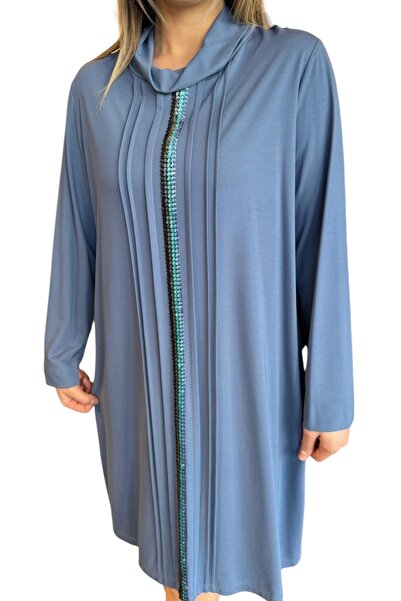 Defrina DEFRİNA TUNİK ÖNÜ PAYET ŞERİTLi