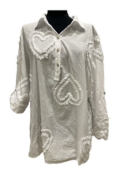 PHUTİ COLLECTION Italian 100% Cotton Heart Shirt